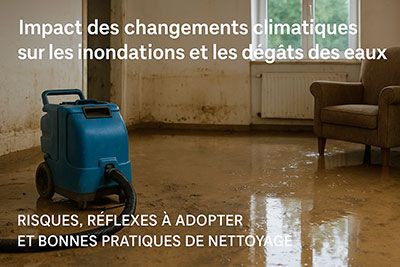 Impact des changements climatiques sur les inondations